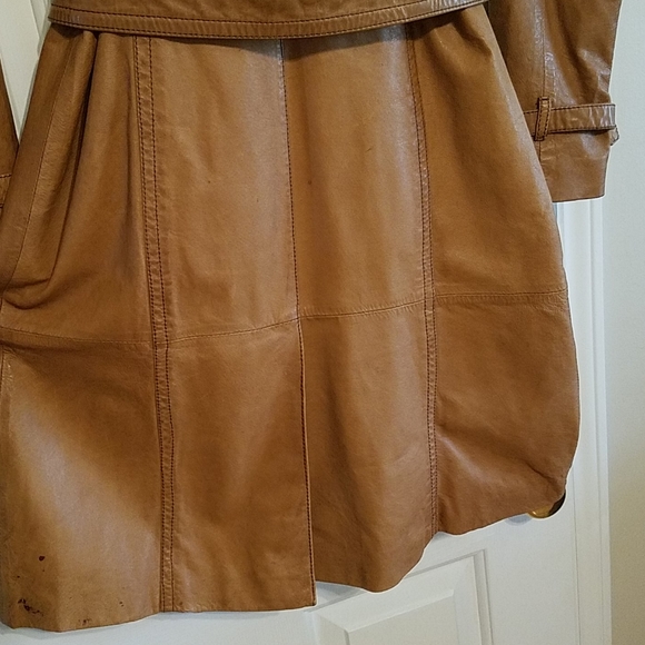 Danier leather trench coat - small - Picture 4 of 11